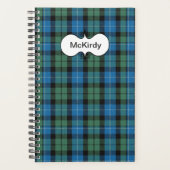 Clan MacKirdy Tartan Pset Planner (Voorkant)