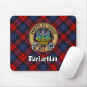 Clan MacLachlan Crest over Tartan Muismat (Met muis)