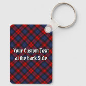 Clan MacLachlan Crest over Tartan Sleutelhanger
