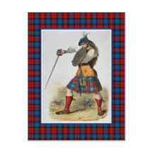 Clan MacLachlan  Illustratie Tartan Lijst