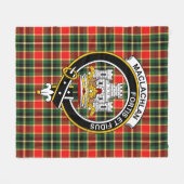Clan MacLachlan jager Modern Tartan Pset Fleece Deken (Voorkant (Horizontaal))