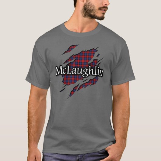 Clan MacLachlan McLaughlin Tartan Spirit Shirt (Voorkant)