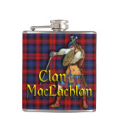 Clan MacLachlan Oud Schotland Heupfles (Voorkant)