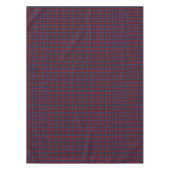 Clan MacLachlan Royal Blue en Rood Schotse Tartan Tafelkleed (Voorkant)