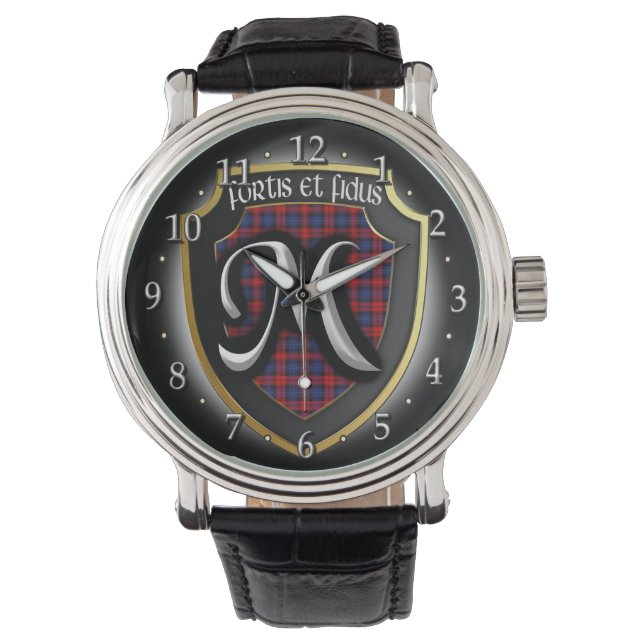Clan MacLachlan Scotland Celebration Watch Horloge (Voorkant)