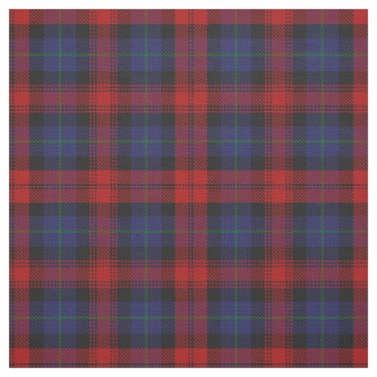 Clan MacLachlan Scottish Tartan Plays Fabric Stof (Swatch)
