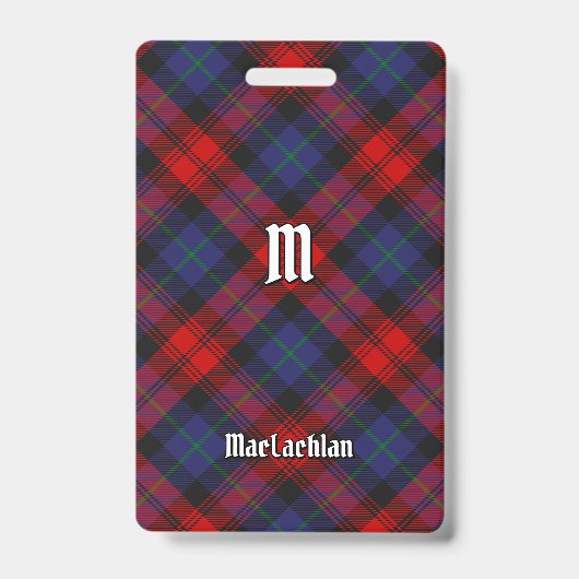 Clan MacLachlan Tartan Badge (Voorzijde)