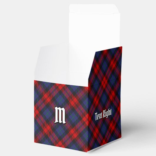 Clan MacLachlan Tartan Bedankdoosjes (Geopend)