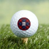 Clan MacLachlan Tartan Golfballen (Insitu Shirt)