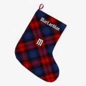 Clan MacLachlan Tartan Grote Kerstsok (Voorkant (Hangend))