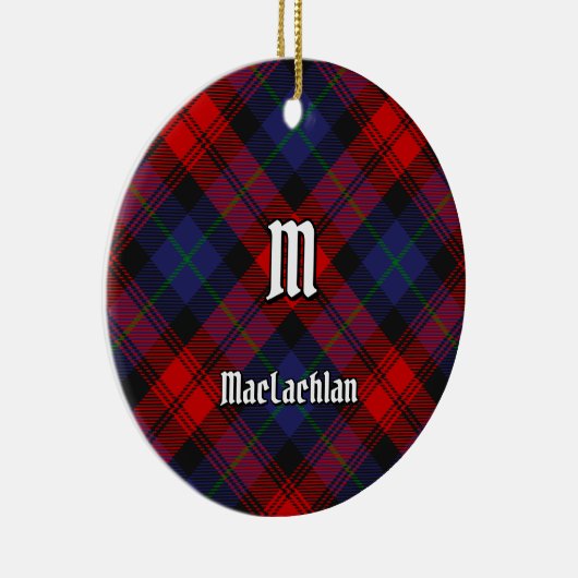Clan MacLachlan Tartan Keramisch Ornament (Rechts)