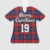 Clan MacLachlan Tartan Kersttrui Ornament (voorkant)