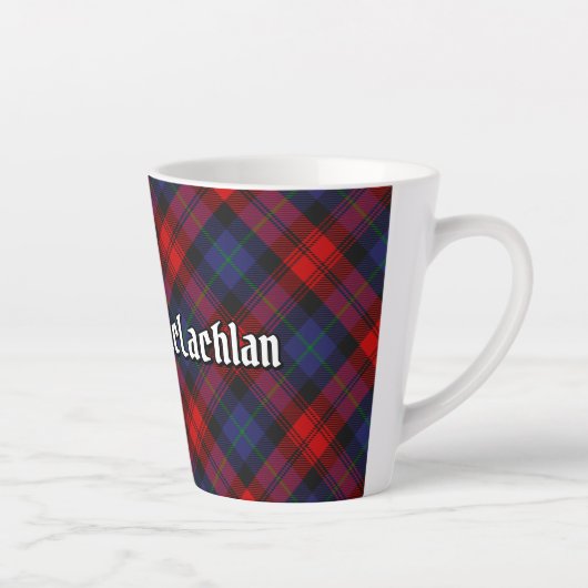 Clan MacLachlan Tartan Latte Mok (Rechts)