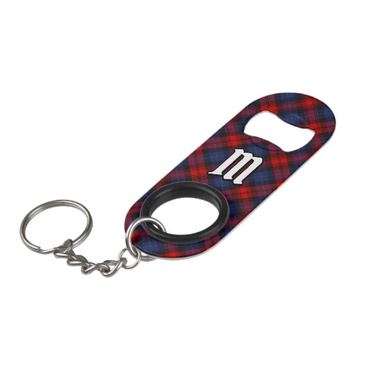 Clan MacLachlan Tartan Mini Flessenopener (Voorkant Gekanteld)