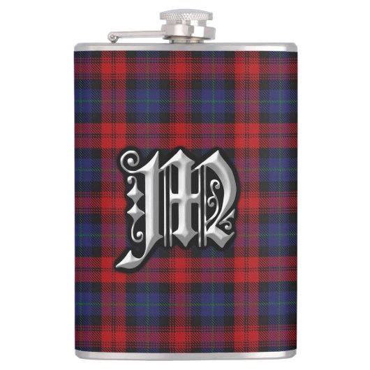 Clan MacLachlan Tartan Old Scotland Flask Heupfles (Voorkant)