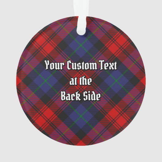 Clan MacLachlan Tartan Ornament (achterkant)