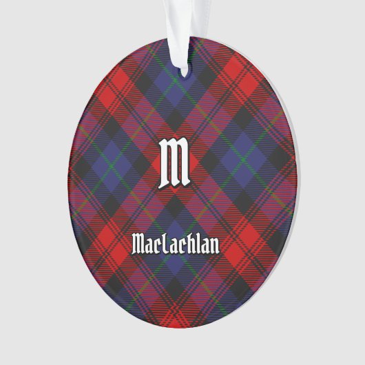 Clan MacLachlan Tartan Ornament (voorkant)
