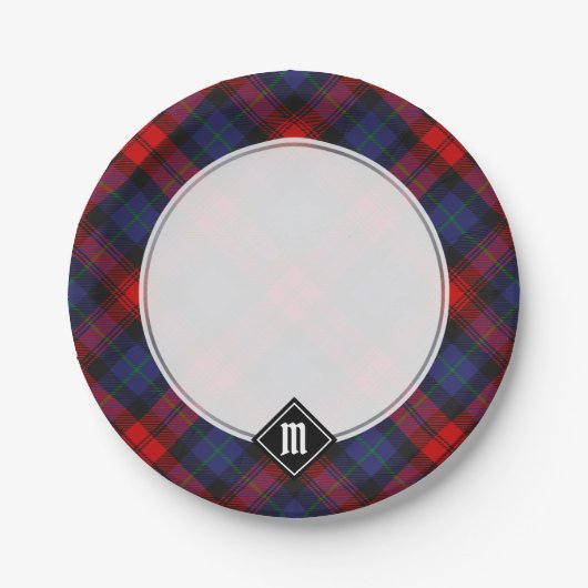 Clan MacLachlan Tartan Papieren Bordje (Voorkant)