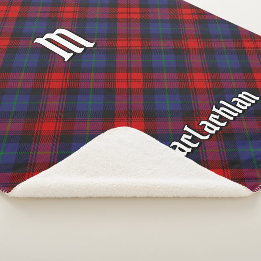 Clan MacLachlan Tartan Sherpa Deken (3/4)