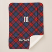 Clan MacLachlan Tartan Sherpa Deken (Voorkant)