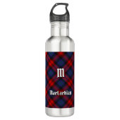 Clan MacLachlan Tartan Waterfles (Voorkant)