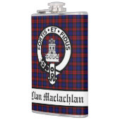 Clan Maclachlan Wapen & Tartan Aanpasbaar Heupfles (Links)