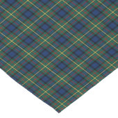 Clan MacLaren Blauw en Groen Schots Tartan Korte Tafelloper (Hoek)