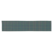 Clan MacLaren Blauw en Groen Schots Tartan Korte Tafelloper (Horizontaal)