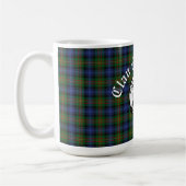 Clan MacLaren Crest Badge & Tartan  Koffiemok (Links)