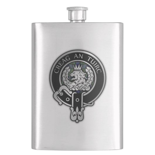 Clan MacLaren Crest Flask Flacon (Voorkant)