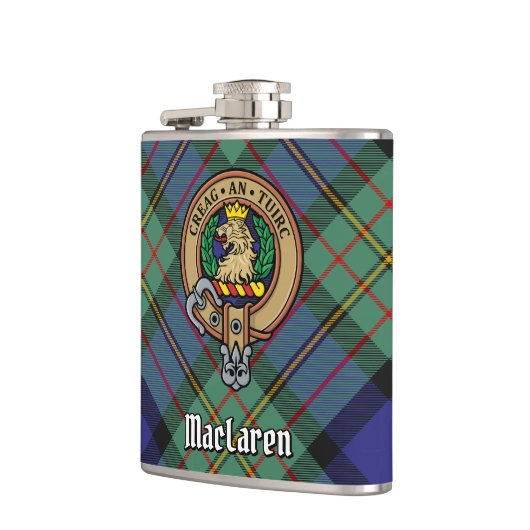 Clan MacLaren Crest Heupfles (Links)