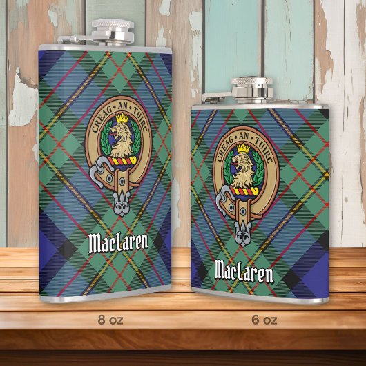 Clan MacLaren Crest Heupfles