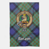 Clan MacLaren Crest Kitchen Towel Theedoek (Verticaal)