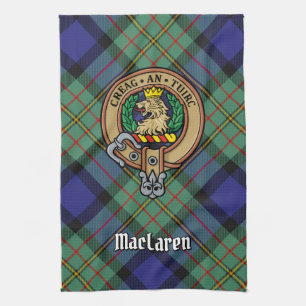 Clan MacLaren Crest Kitchen Towel Theedoek