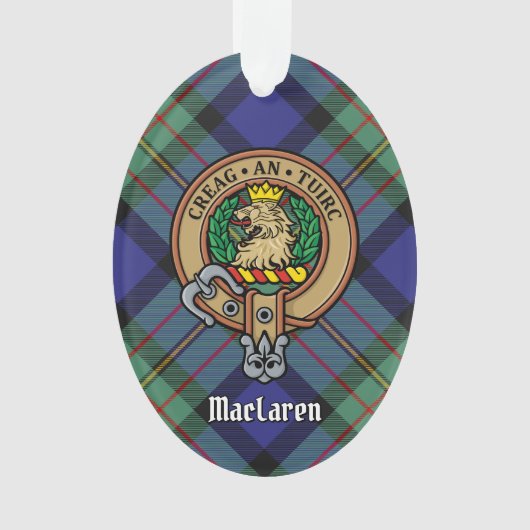 Clan MacLaren Crest Ornament (voorkant)