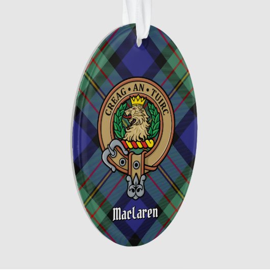 Clan MacLaren Crest Ornament (voorkant)