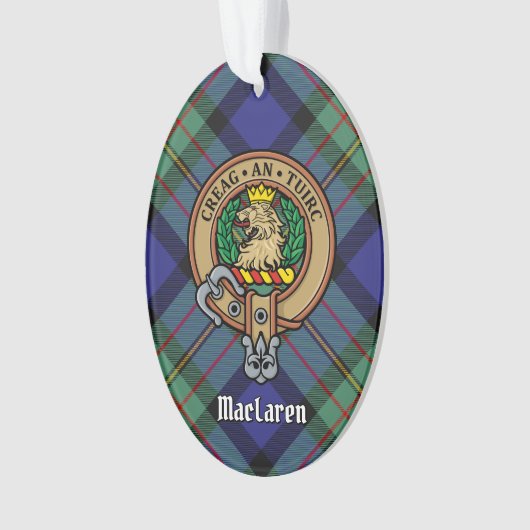Clan MacLaren Crest Ornament (voorkant)