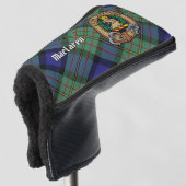 Clan MacLaren Crest over Tartan Golfheadcover (3/4 voorkant)