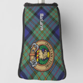 Clan MacLaren Crest over Tartan Golfheadcover (Draai 90)