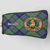 Clan MacLaren Crest over Tartan Golfheadcover (Voorkant)