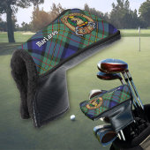 Clan MacLaren Crest over Tartan Golfheadcover