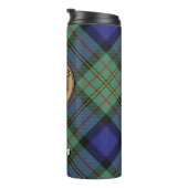 Clan MacLaren Crest over Tartan Thermosbeker (Geroteerd rechts)