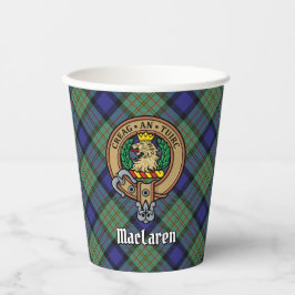 Clan MacLaren Crest Papieren Bekers