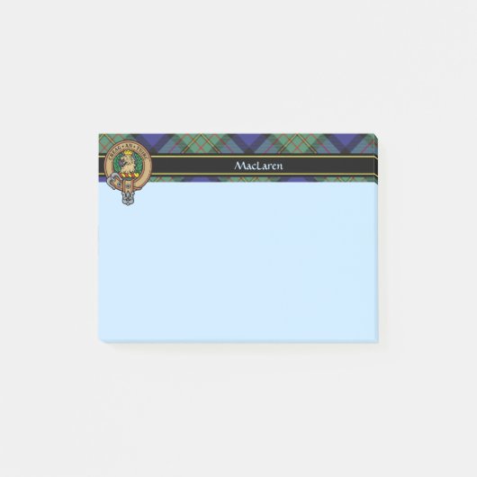 Clan MacLaren Crest Post-it® Notes (Voorkant)