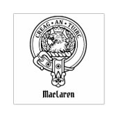 Clan MacLaren Crest Rubberstempel (Afrduk)