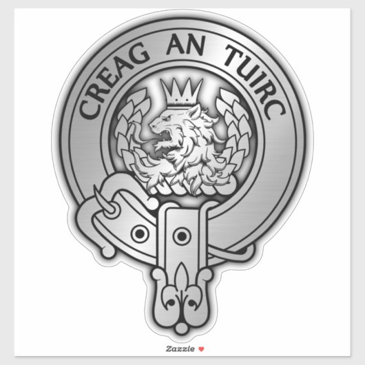 Clan MacLaren Crest Sticker (Vel)