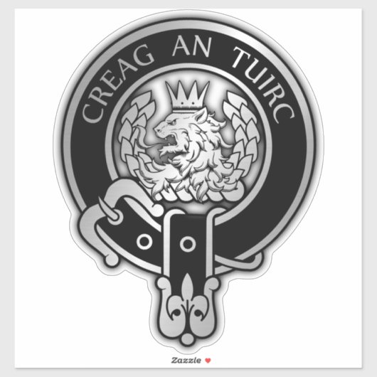 Clan MacLaren Crest Sticker (Vel)
