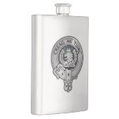 Clan MacLaren Crest & Tartan Flacon (Rechts)