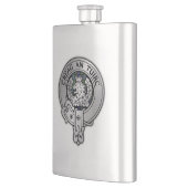 Clan MacLaren Crest & Tartan Flacon (Links)