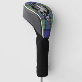 Clan MacLaren Crest & Tartan Golf Head Hoesje Golfheadcover (Schuin)